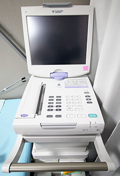解析付き心電計
